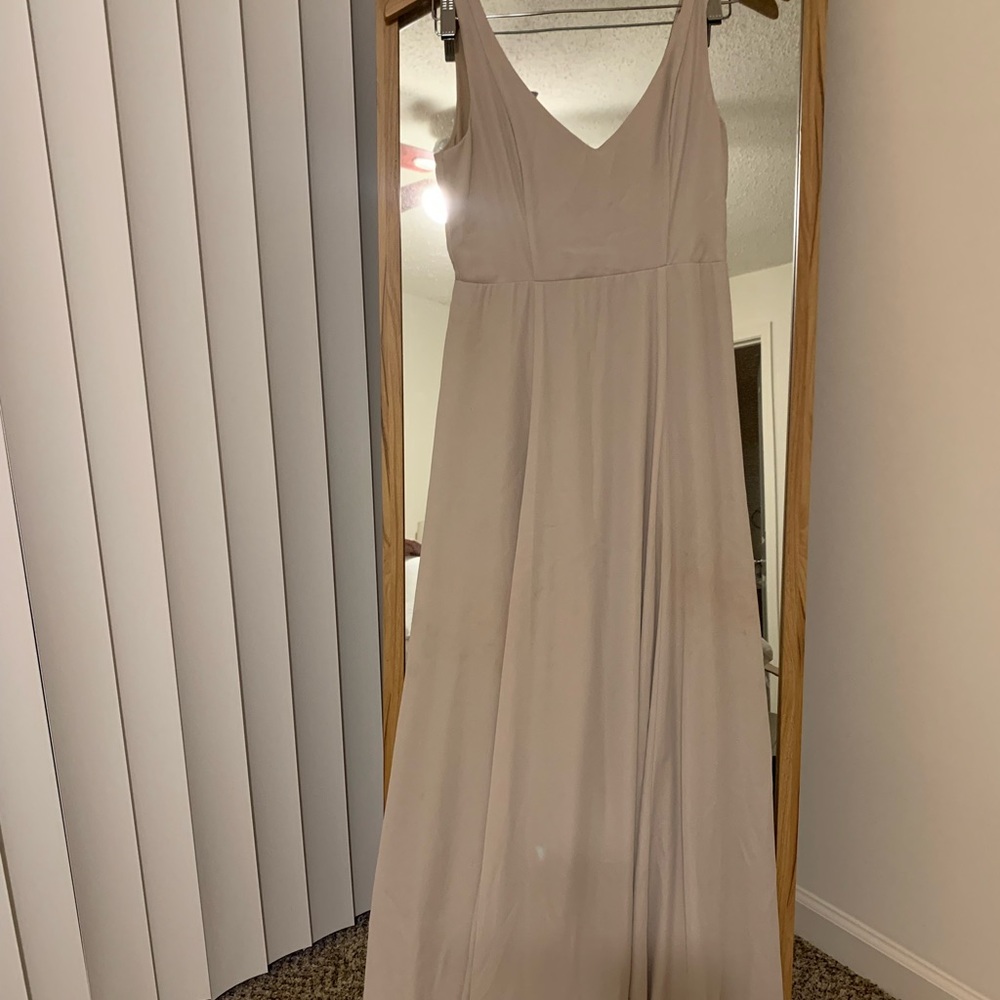 Show me your Mumu formal dress/bridesmaid dress. Champagne, size small